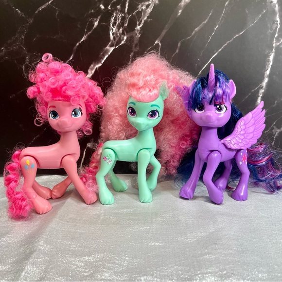 My Little Pony  Rainbow Celebration - Pinkie Pie, Minty & Twilight Sparkle Toys - Picture 1 of 14